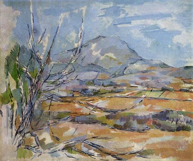 Mont Sainte-Victoire, Paul Cezanne